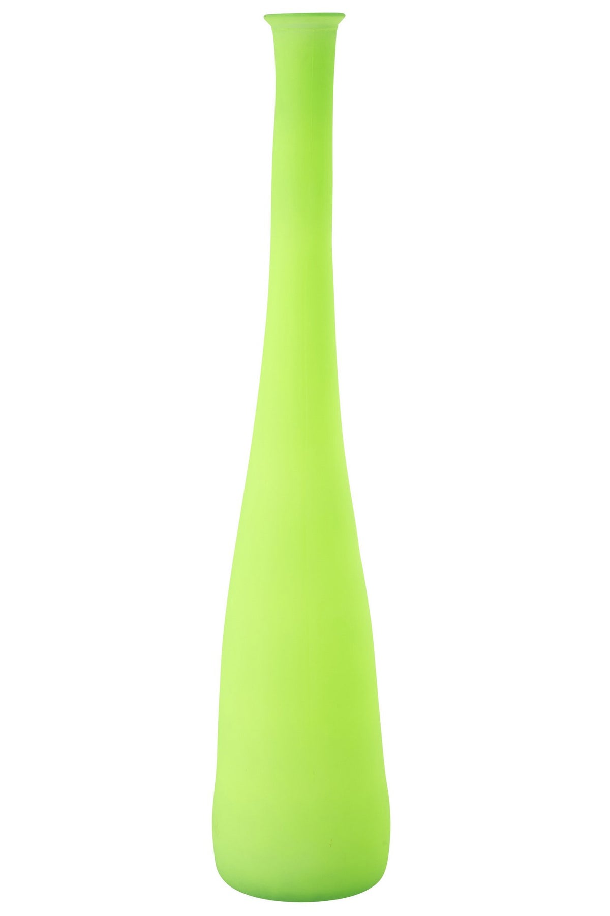 J-Line vaas Bottle - glas - groen - large - 100 cm hoog