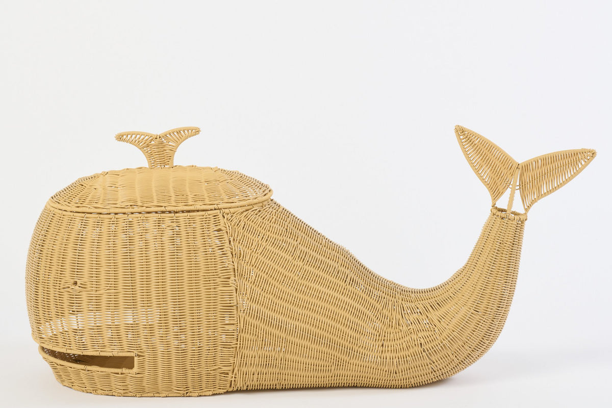 J-Line mand Walvis - kunststof - naturel