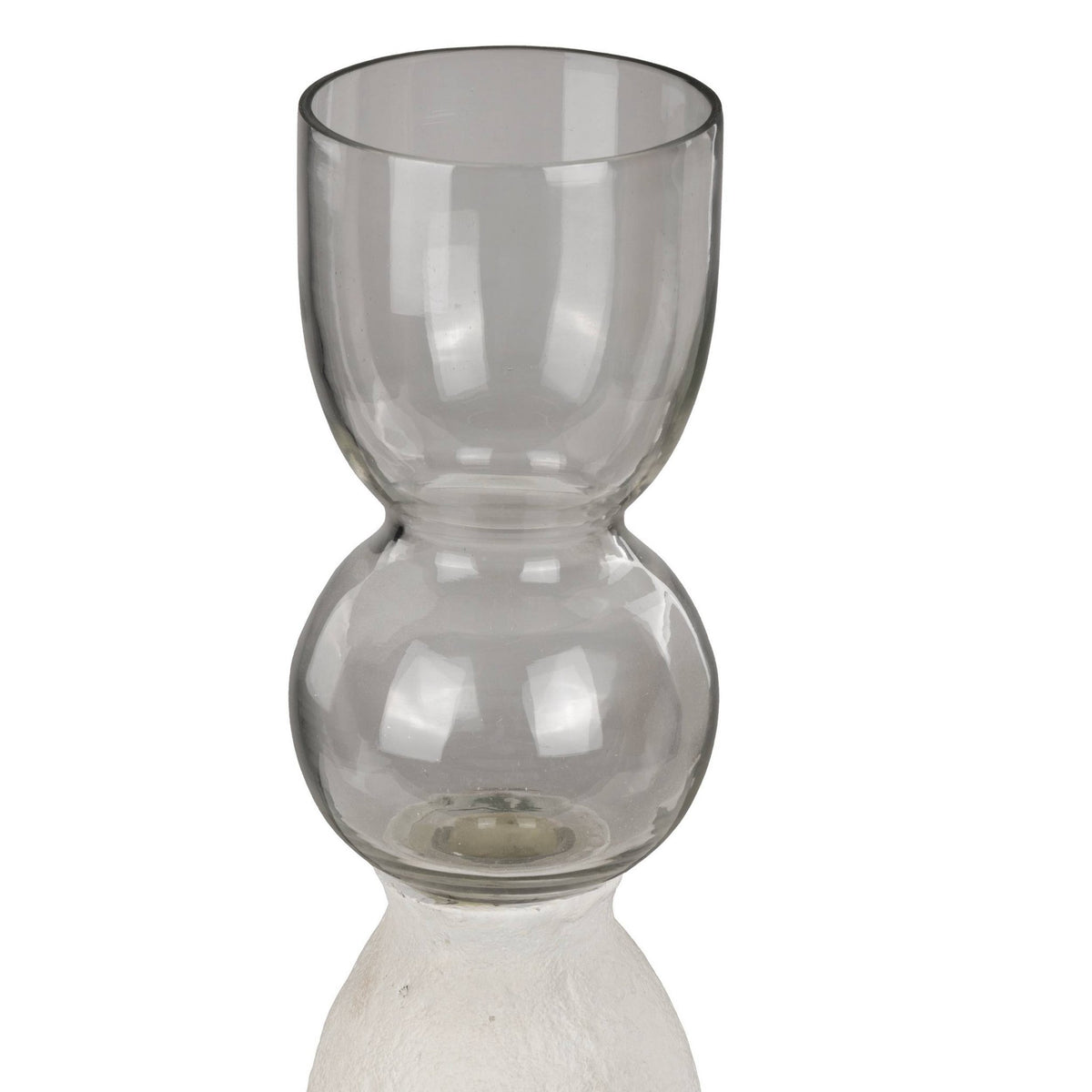 Candlestick Kuzumaki taupe 10x10x45 cm