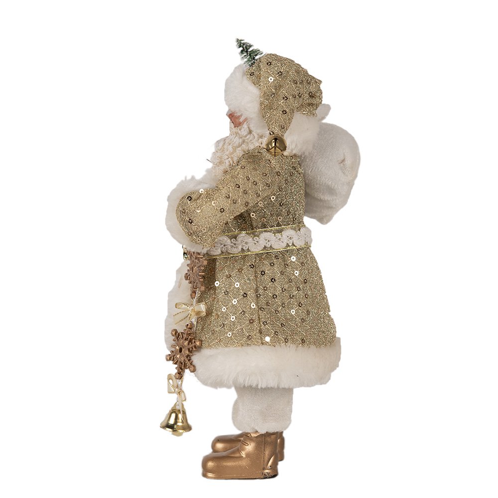 Decoratie kerstman 17x10x27 cm