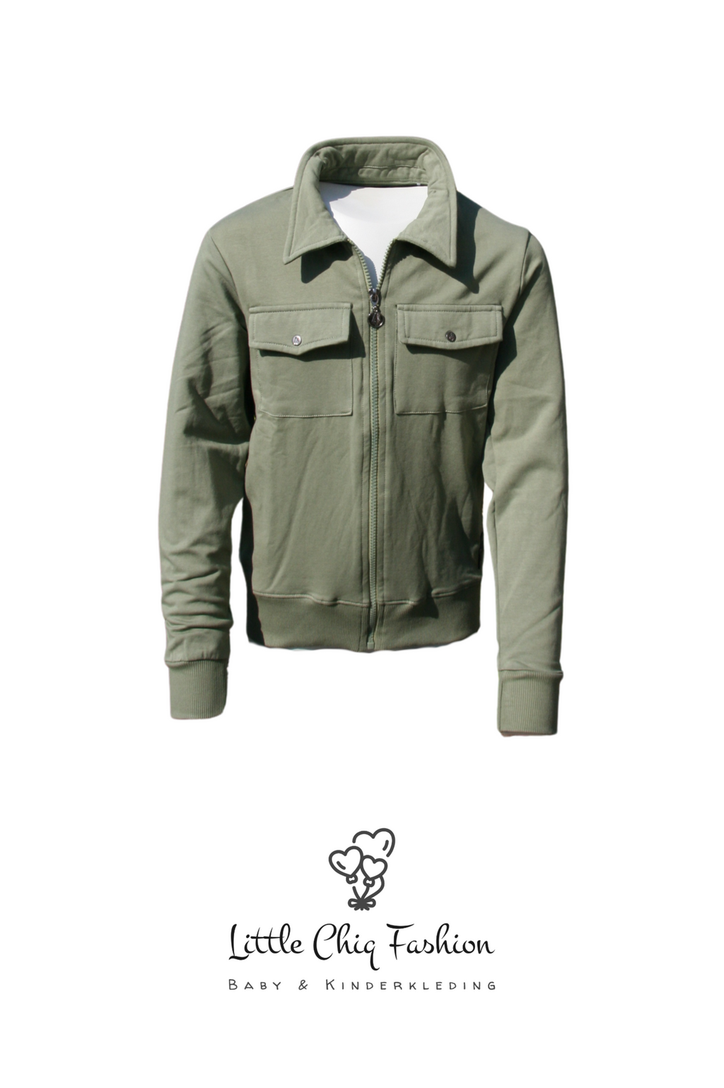 LewyLou NO4 Sweat Vest Groen – Robuust & Functioneel – Urban Adventure