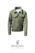 LewyLou NO4 Sweat Vest Groen – Robuust & Functioneel – Urban Adventure