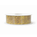 Glitter Lint - Beige - Goud - 40mm x 20m