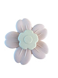 Siliconen bad spinner – Bloem - Peach / Beige