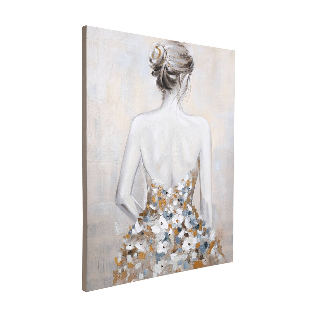 Schilderij Sannohe Wit 80x100 cm
