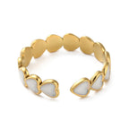 Louiz Witte Hartjes Ring
