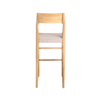 Freya outdoor teakhouten barstoel - 46x46x109 cm
