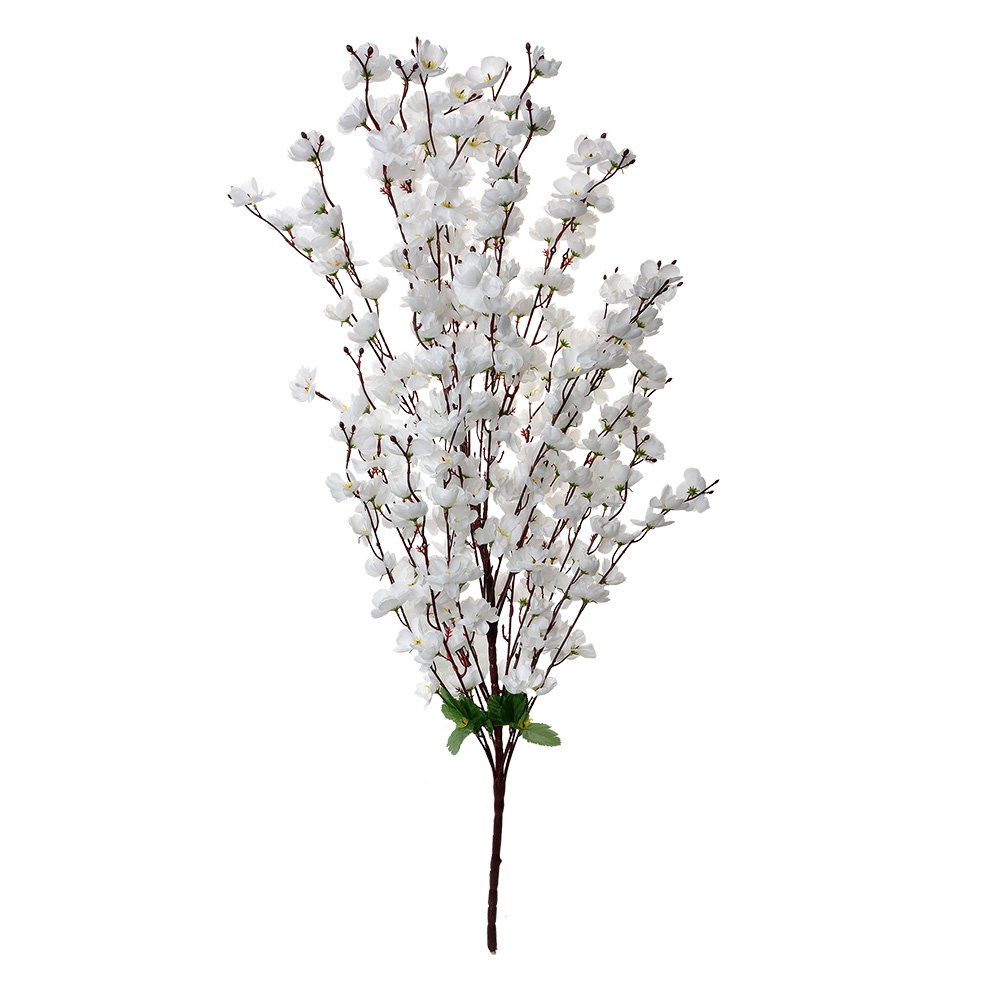 Kunstbloem 100 cm Wit Kunststof