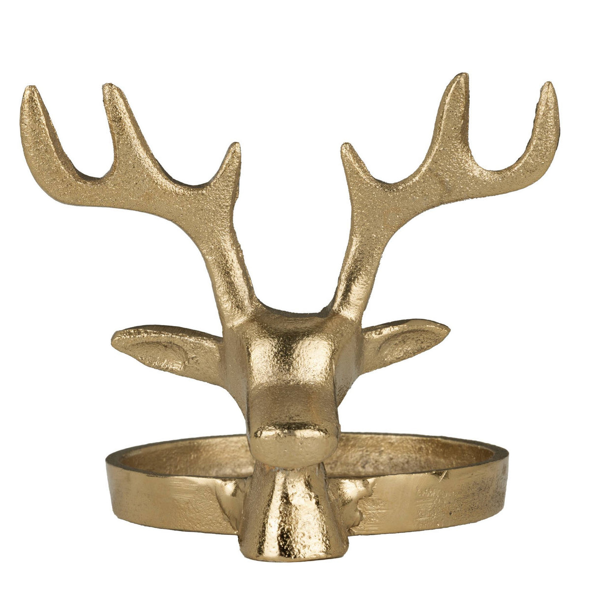 Candlestick Selising Gold 14x11x10 cm