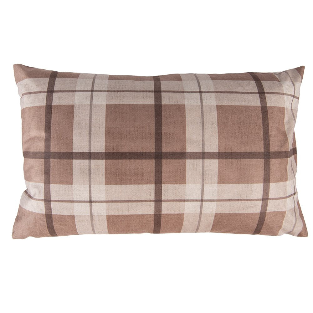 Kussenhoes 30x50 cm Beige Polyester Gewei