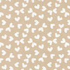Butterfly kisses - Rollen cadeaupapier - 10 stuks - kraft/wit