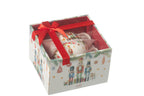 J-Line theepot Notenkraker - keramiek - wit - giftbox