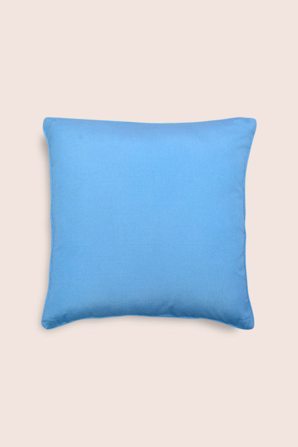 Handgeweven jacquard kussenhoes - Zijdekatoen