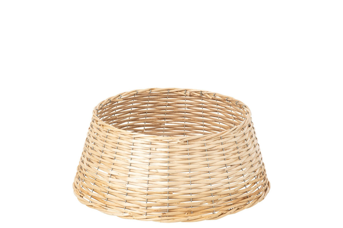 J-Line Kerstboomrok - riet - naturel - small