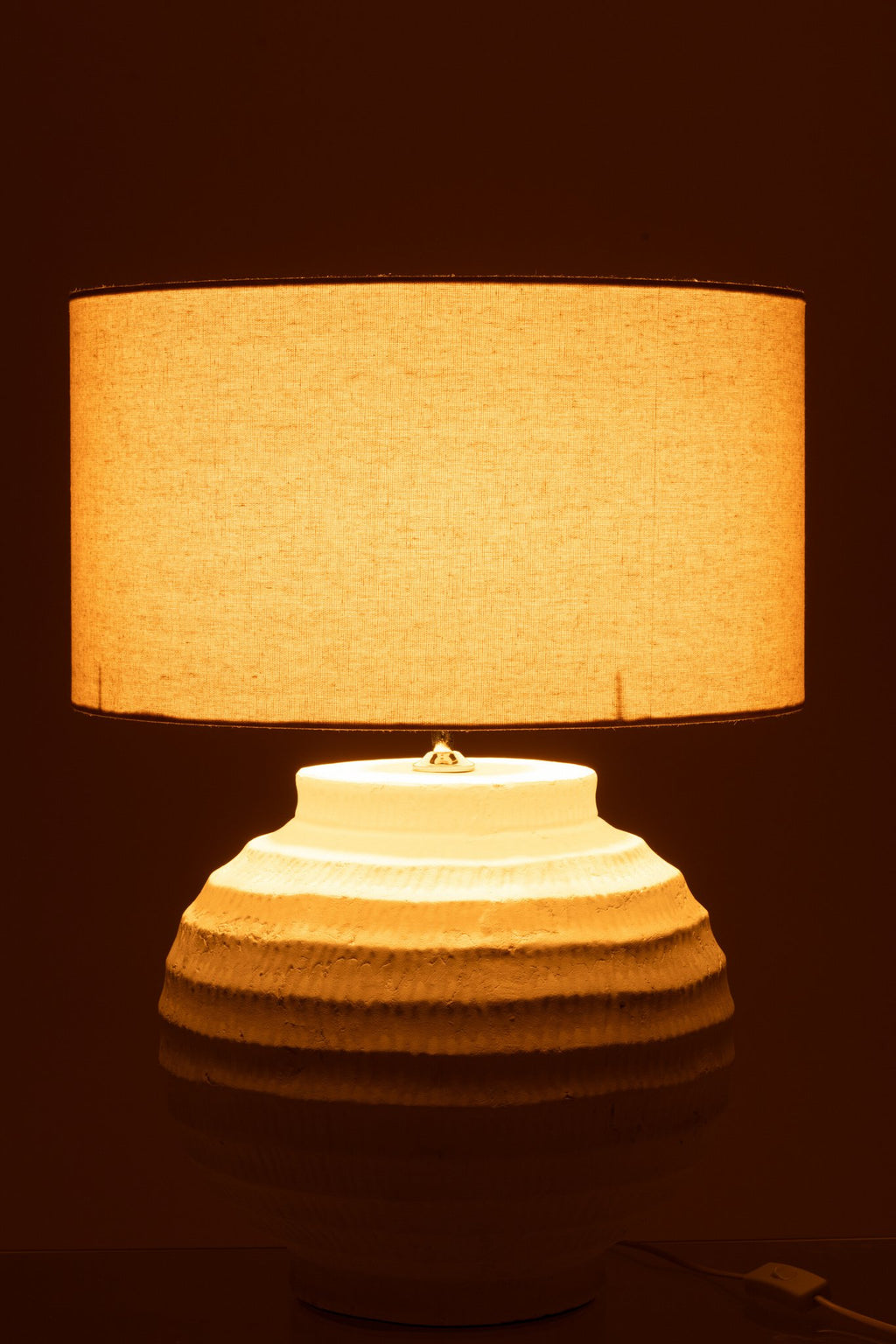 J-Line lamp - keramiek - wit