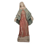 Decoratie Beeld Maria 20x14x44 cm Beige Keramisch materiaal