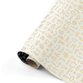 Typo Graphic - Rollen cadeaupapier - 10 stuks