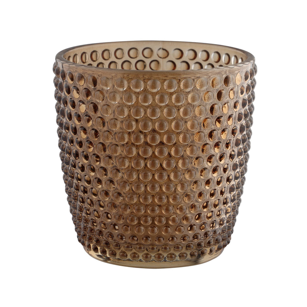 Windlicht Bezamby Bruin 7x7 cm