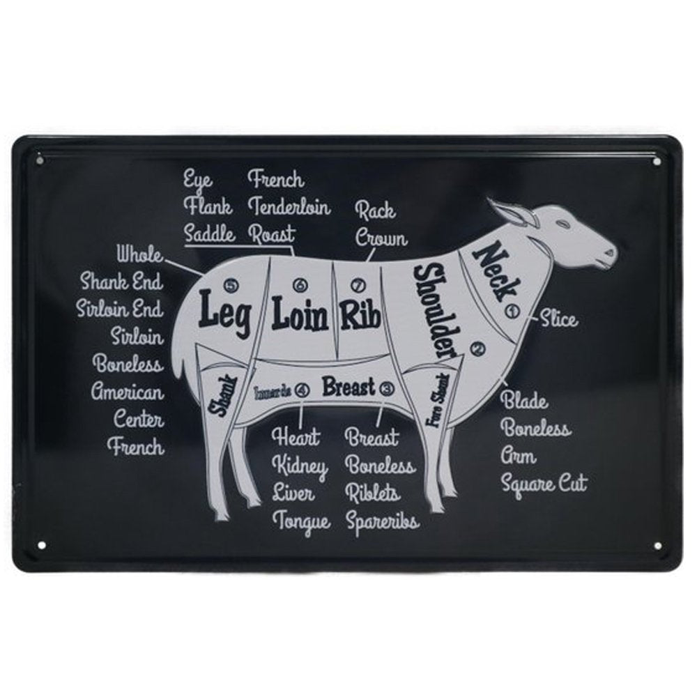 Schaap Retro Wandbord 20x30