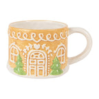 Tea for One Gingerbread house 550 ml / 450 ml Bruin Keramiek