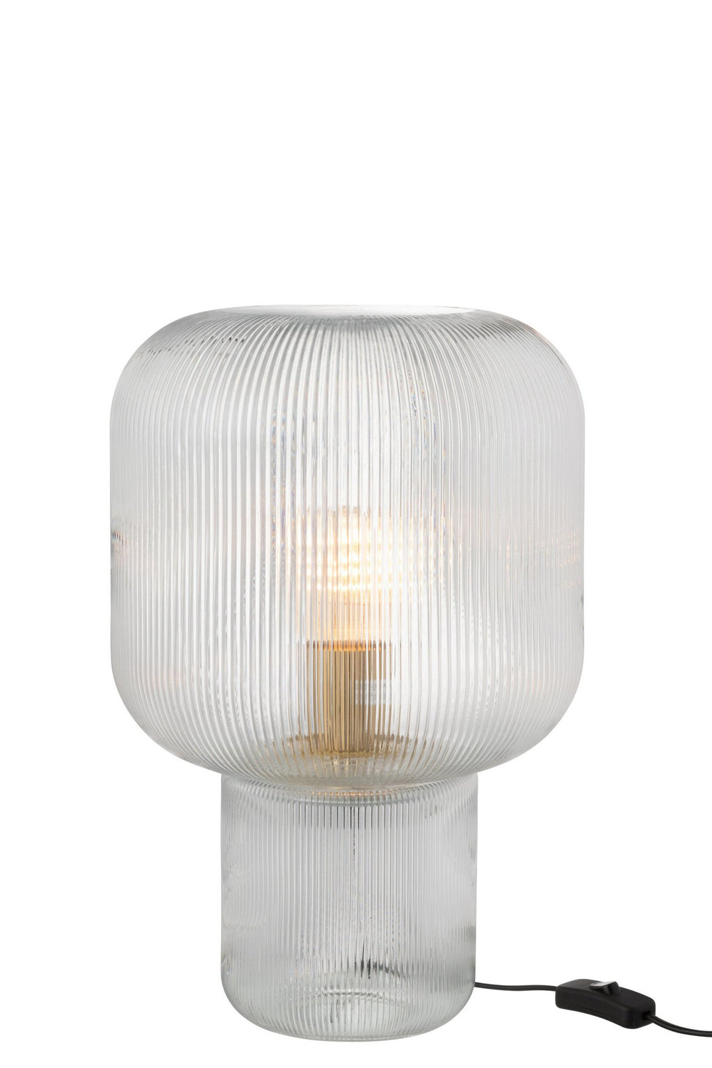J-Line tafellamp - glas - transparant