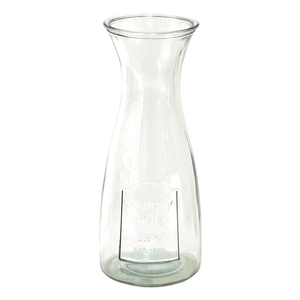 Karaf Ø 10x27 cm Glas Waterkan