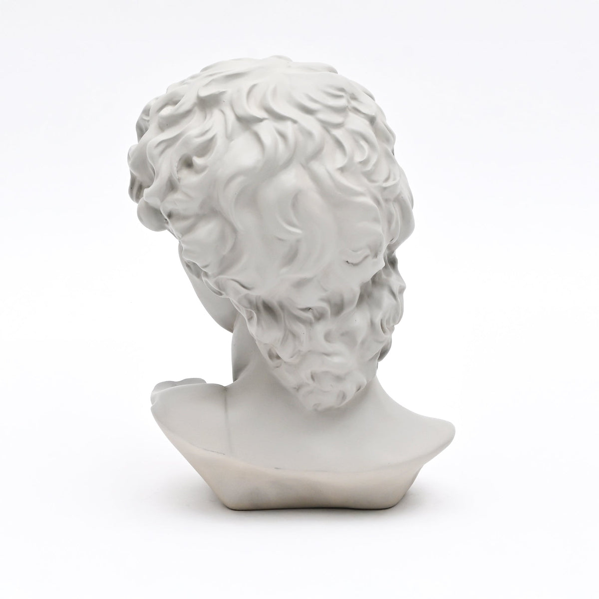 Witte David Bust Sculpture Michelangelo Geïnspireerd Klassiek Standbeeld voor Home Decor