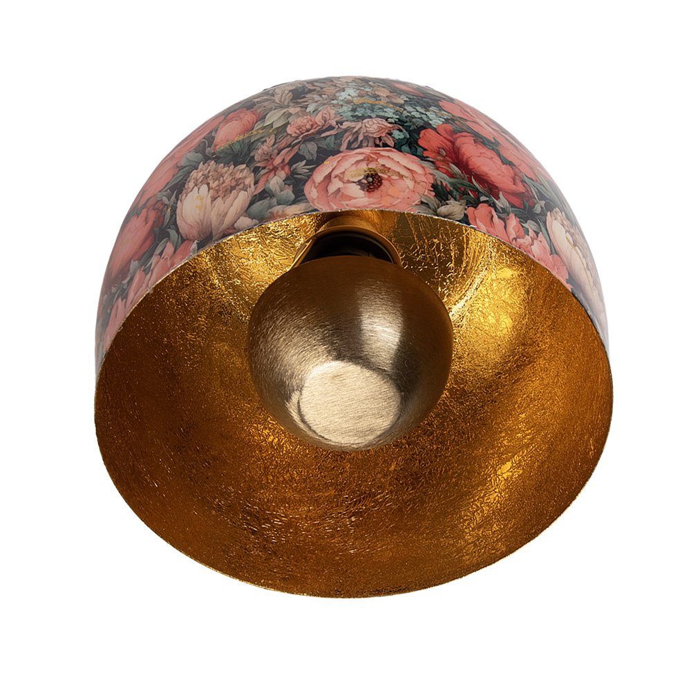 Hanglamp Ø 26x25 cm Groen Roze Metaal