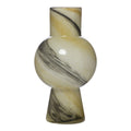 Veda Vaas beige grijs h32 d18cm