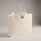 Draagtas | Katoenen canvas tas met rond handvat