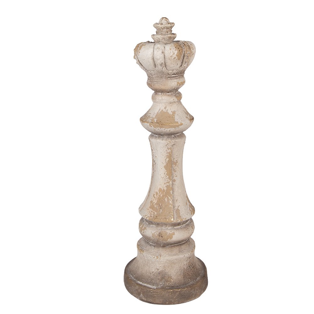 Decoratie Ornament Ø 17x51 cm Beige Keramiek