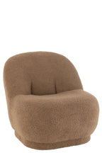 J-Line Zetel Teddy Boucle Bruin