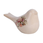 Decoratie Beeld Vogel 22x9x12 cm Beige Keramiek