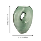 Vaas Tudiya Groen 17x7x22cm