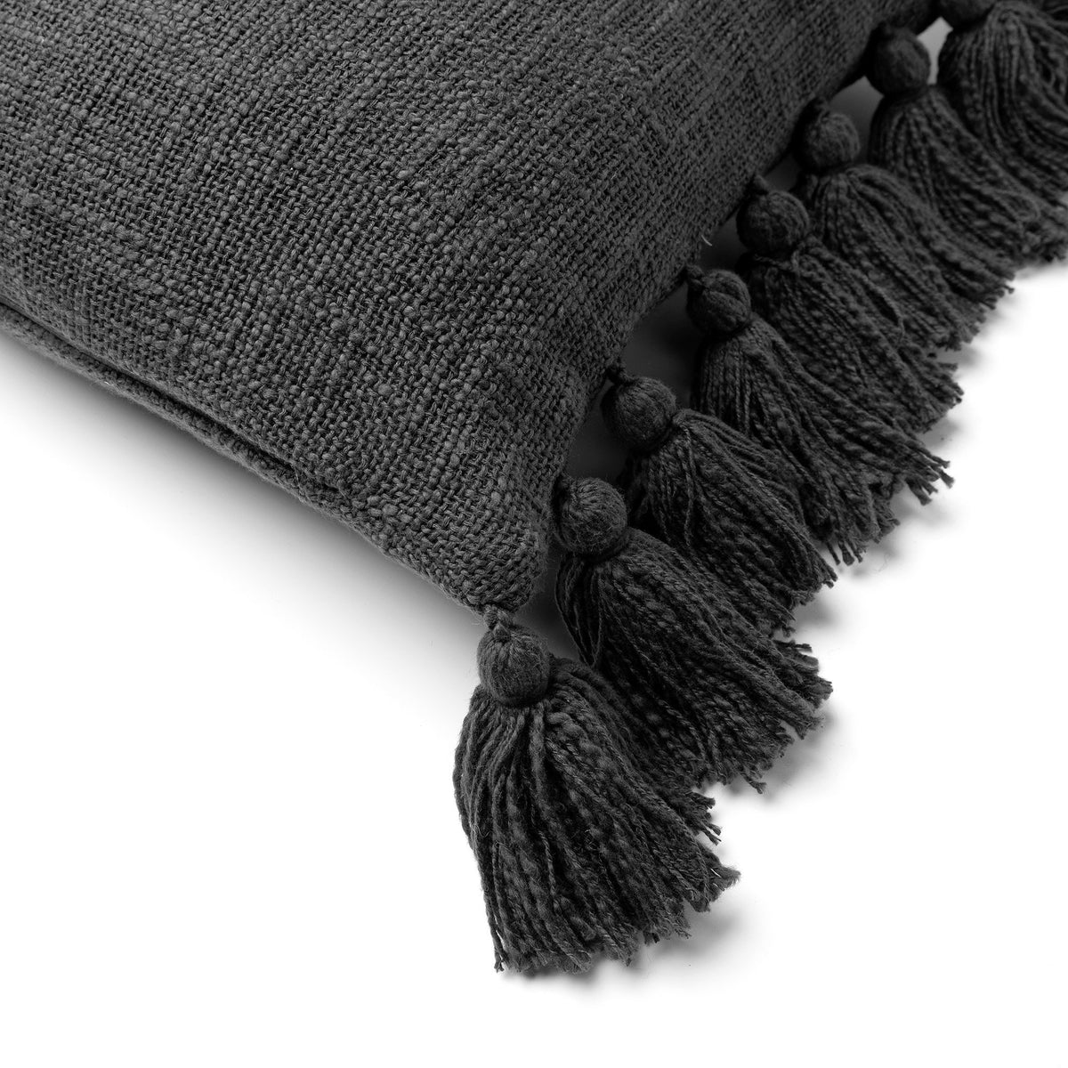 Dutch Decor Ruby - Kussen 45x45 cm - Katoen - Raaf - Zwart