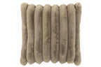 J-Line Kussen Groot Corduroy Polyester Taupe