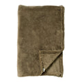 Nederlands decor Owen - Plaid 130x160 cm - Militaire Olive - Green