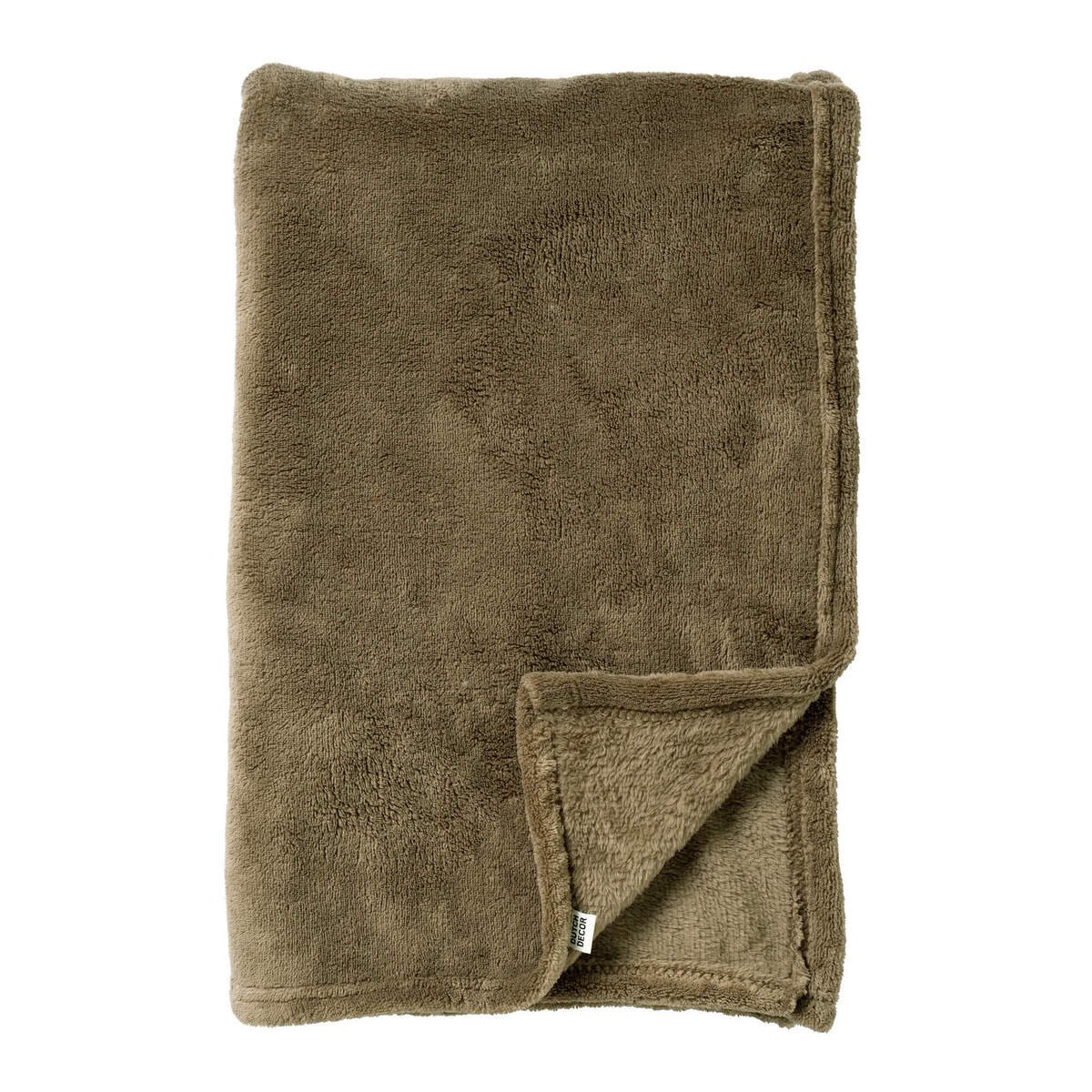 Nederlands decor Owen - Plaid 130x160 cm - Militaire Olive - Green