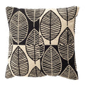 Nederlands decor dakota - kussen 45x45 cm - raaf - zwart