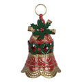 Kerstdecoratie Beeld Bel Ø 21x29 cm Rood Metaal
