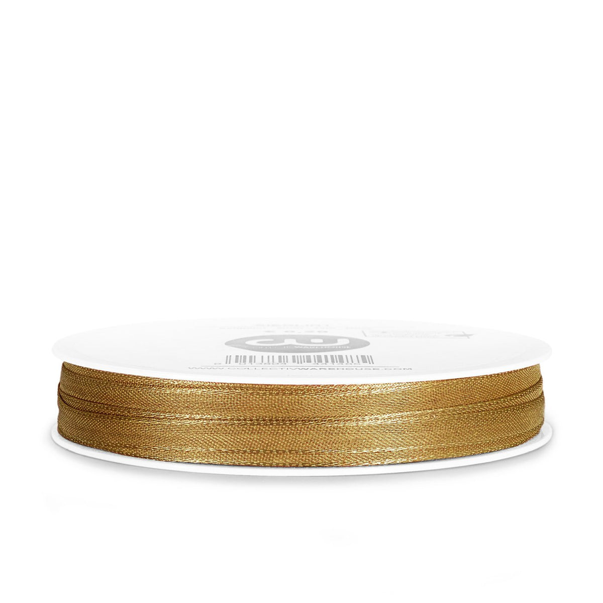 Satijnlint - 6mm - 40m - goud