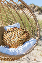J-Line hangstoel Rond - staal - naturel