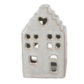 Waxinelichthouder Huis 11 cm Beige Porselein
