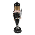 Kerstdecoratie Notenkraker 17 cm Zwart Kunststof