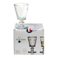 4x Abeille wijnglas gouden rand