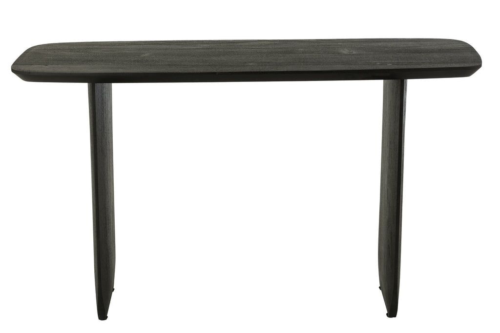 J-Line console - acaciahout - zwart