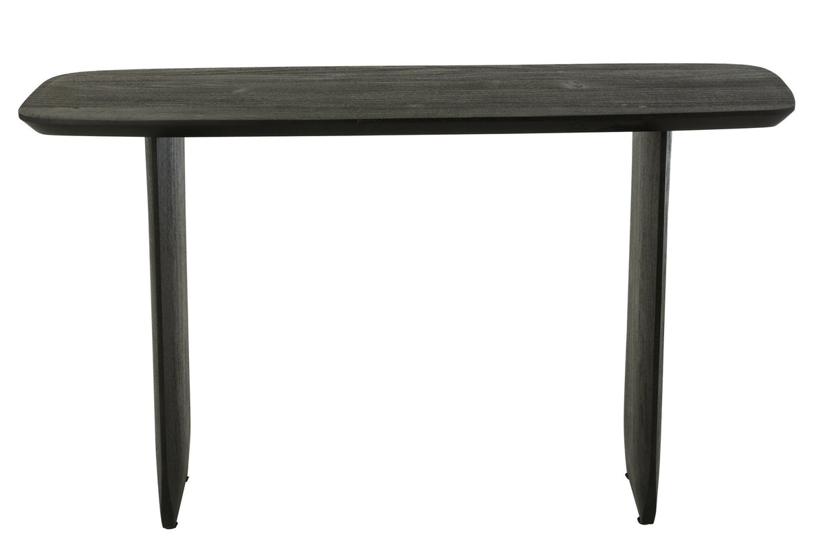 J-Line console - acaciahout - zwart