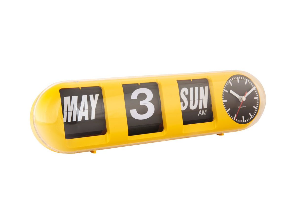Wandklok Tube Flip
