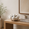 Moderne decoratieve aluminium schaal – witte poedercoating