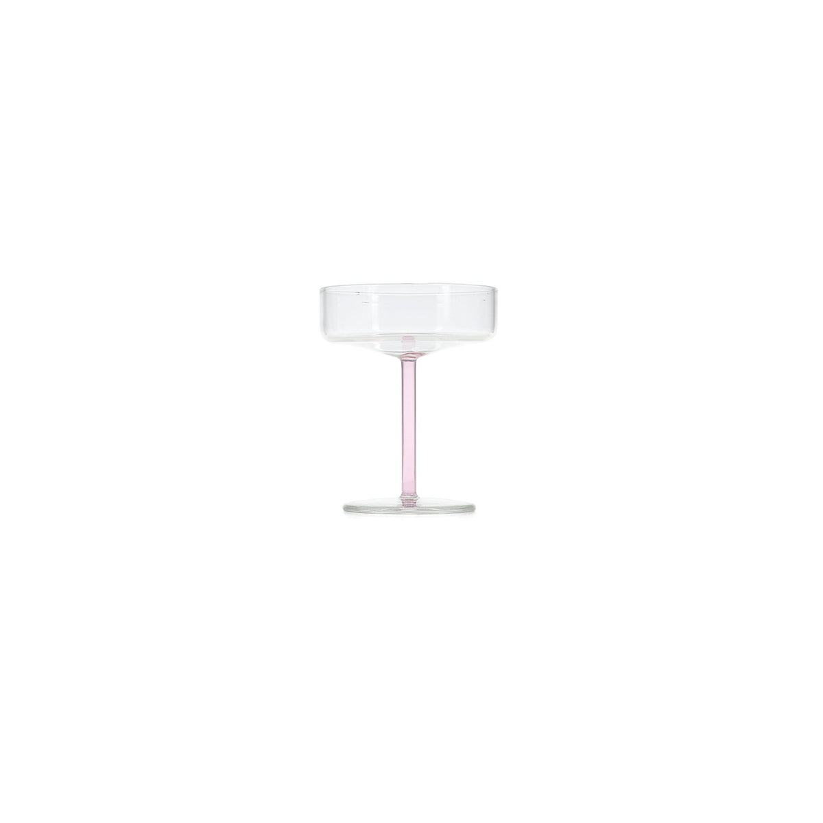 Champagneglas 20cl coupe roze Fizz - Set van 2
